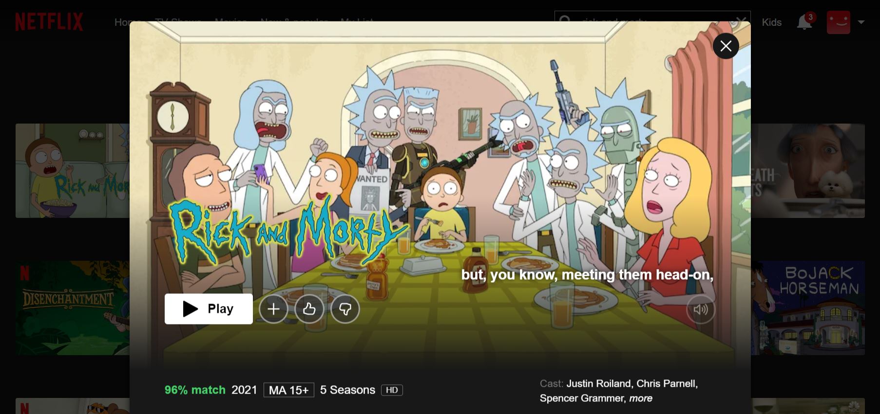 Rick and Morty season 5 Netflix