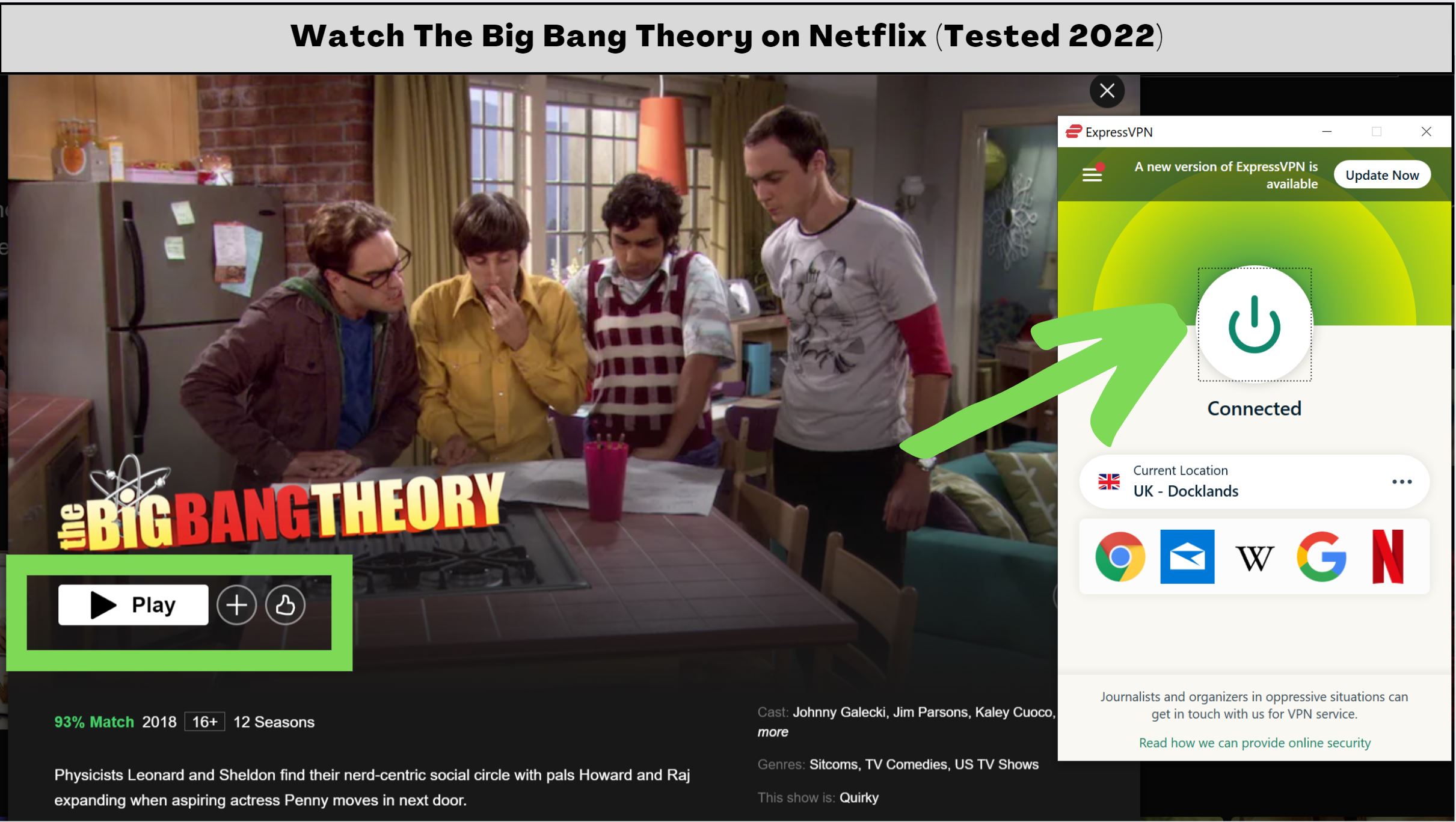 Watch The Big Bang Theory on Netflix