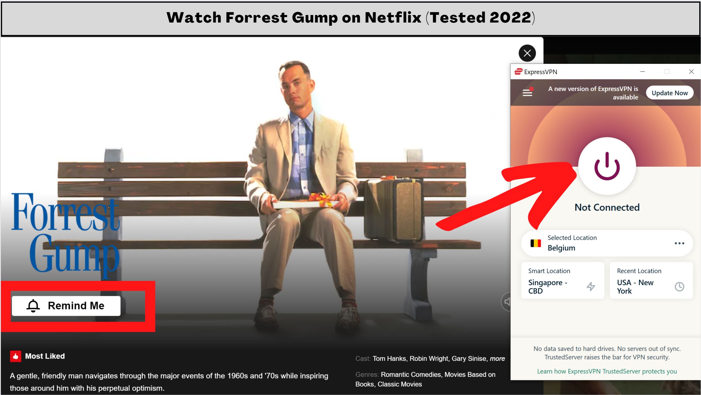 Forrest Gump Netflix USA