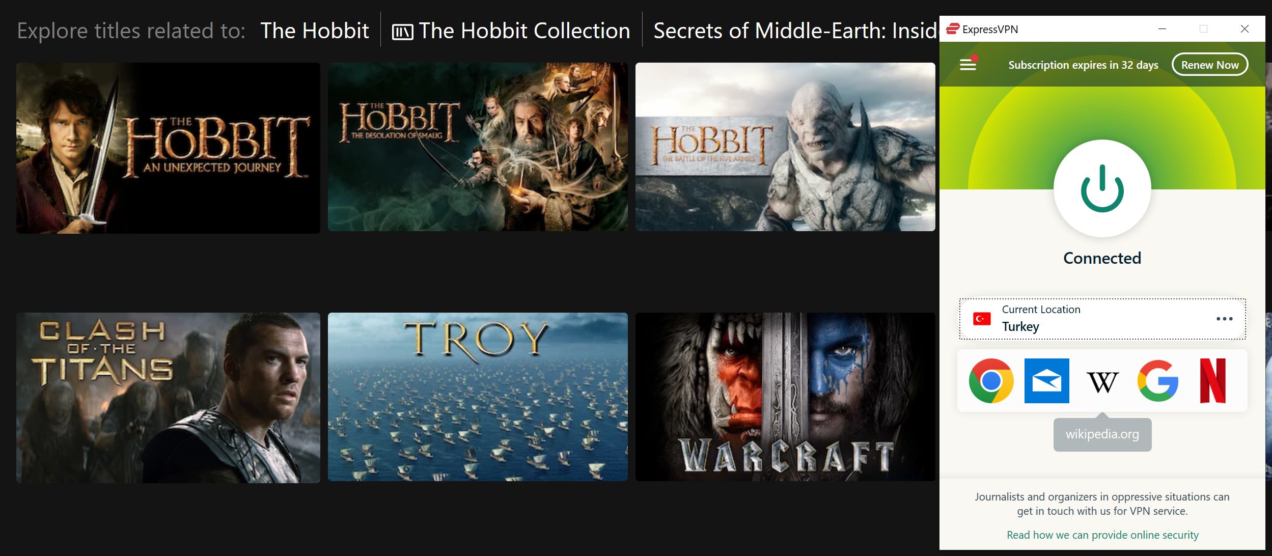 Watch The Hobbit on Netflix in 2023?