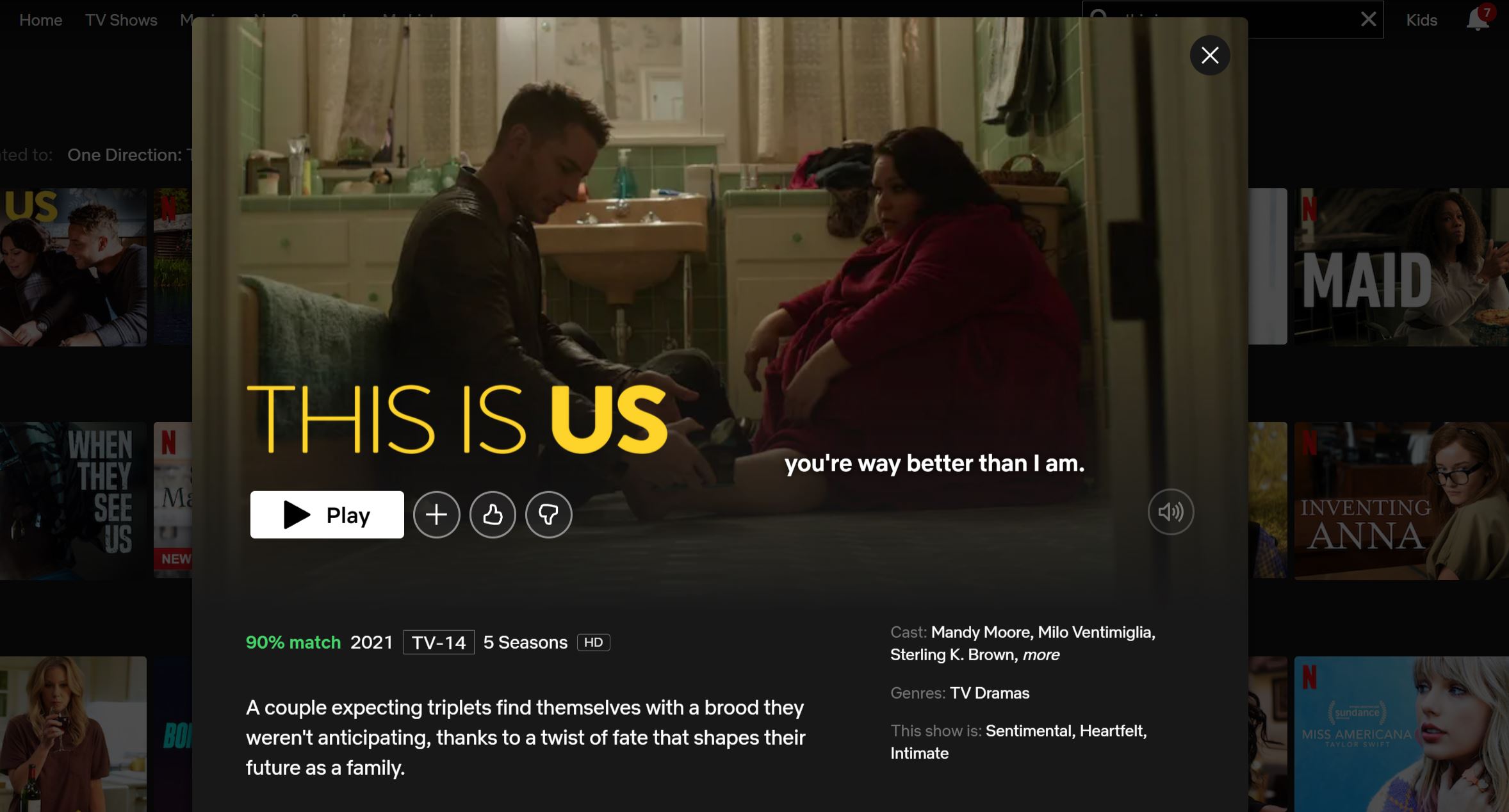 This is US Netflix