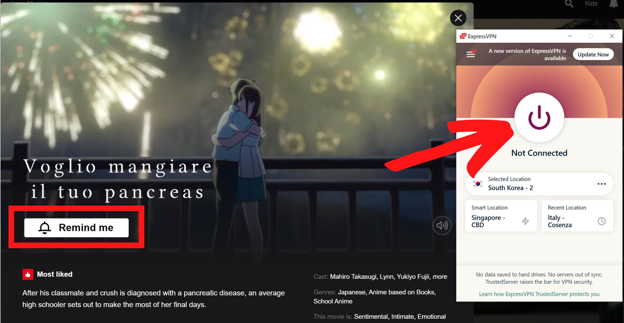 How To Watch I Want To Eat Your Pancreas On Netflix| 5 Steps