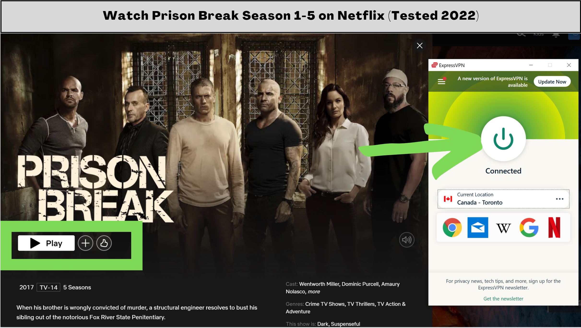 Prison Break Netflix