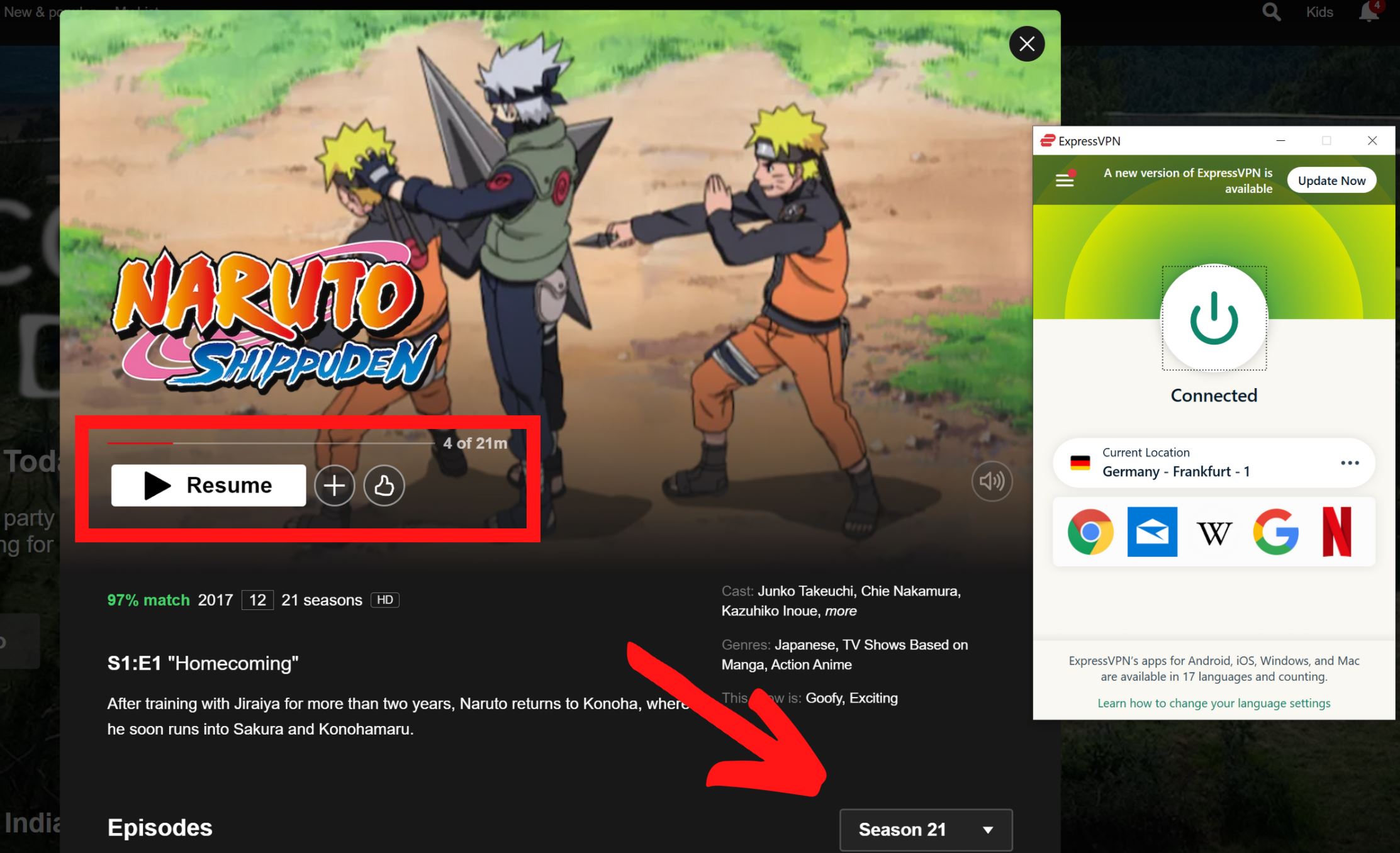 Naruto Shippuden Netflix