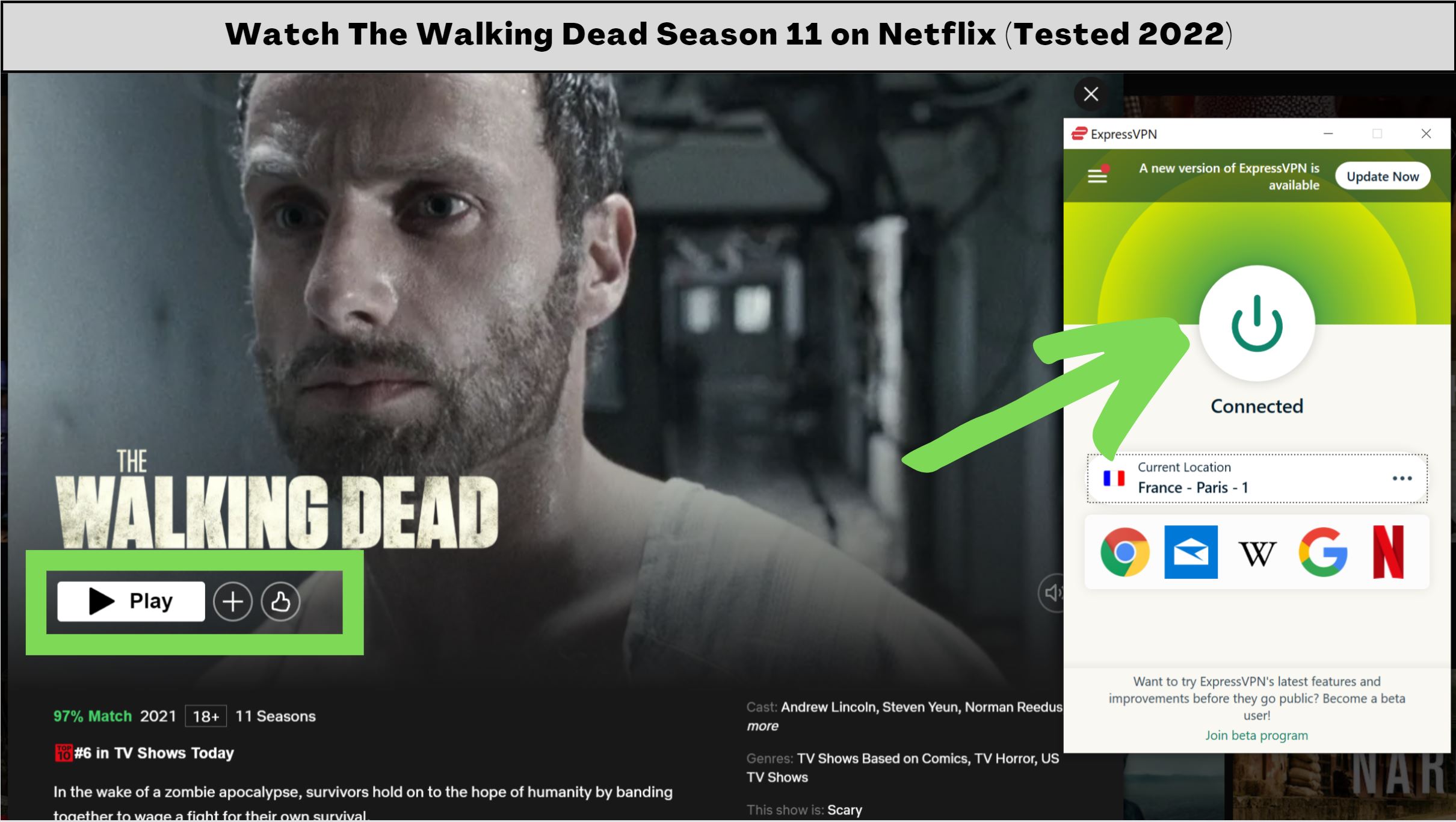 The Walking Dead Season 11 Netflix