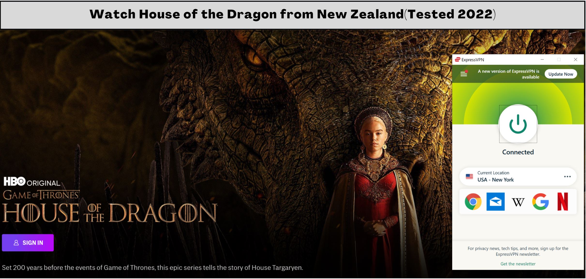 watch House of Dragon New Zealand