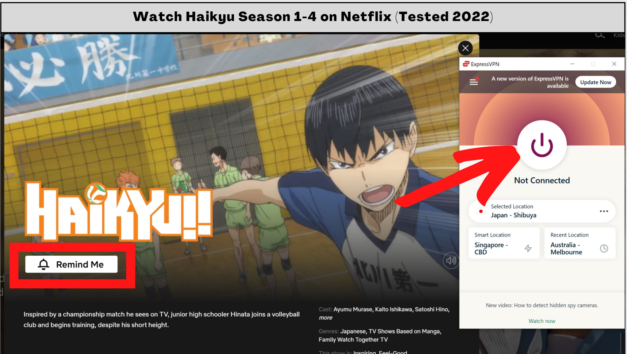 Watch Haikyu season 4 netflix