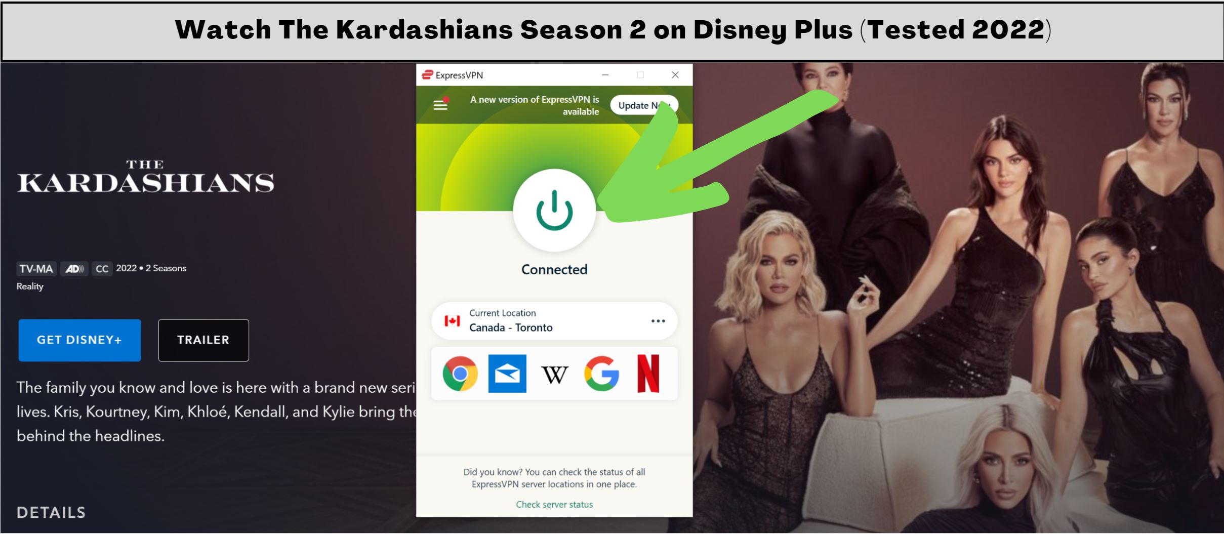 Watch The Kardashians Season 2 (2022) in the United States on Disney+