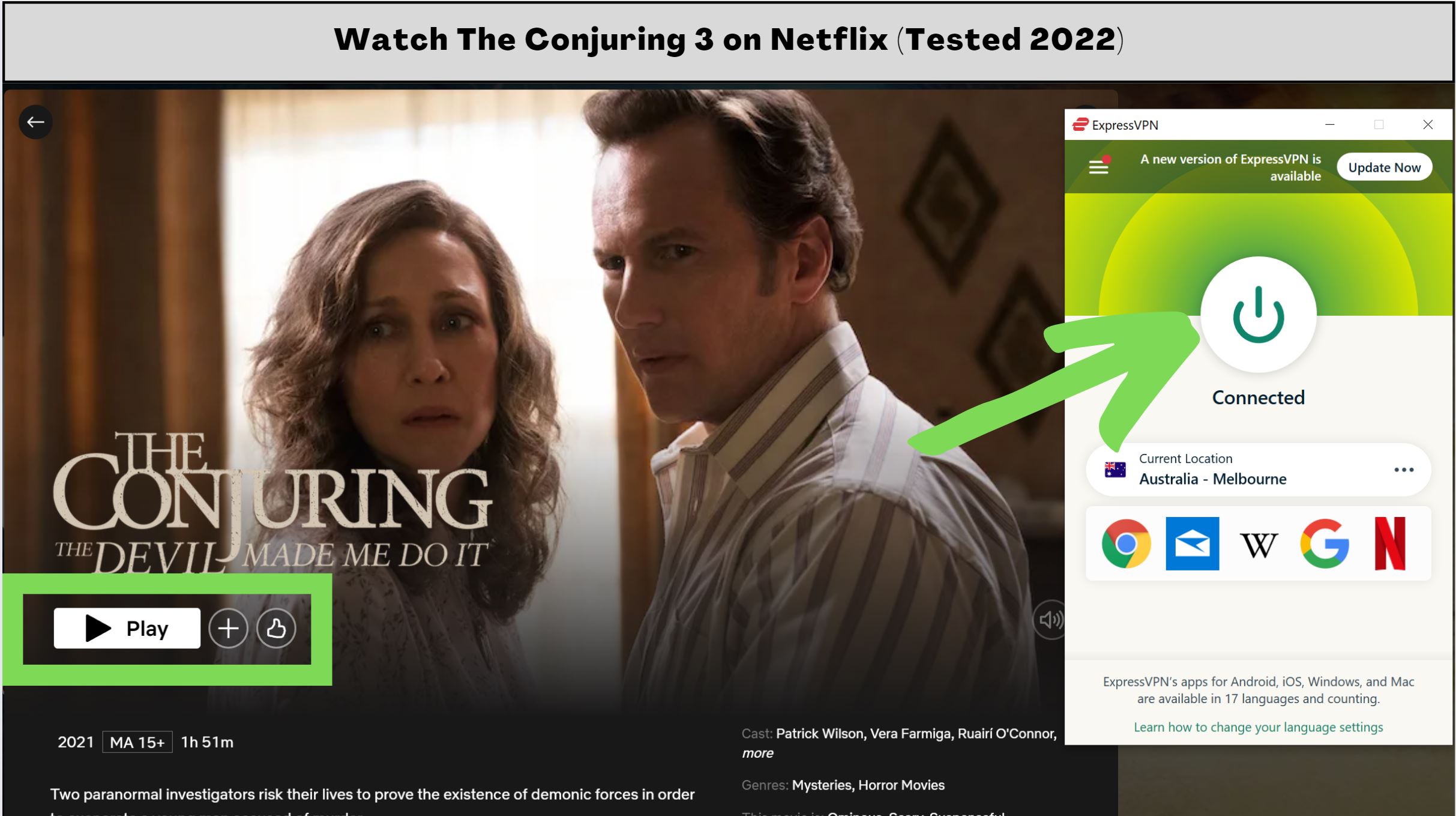 The Conjuring 3 Netflix