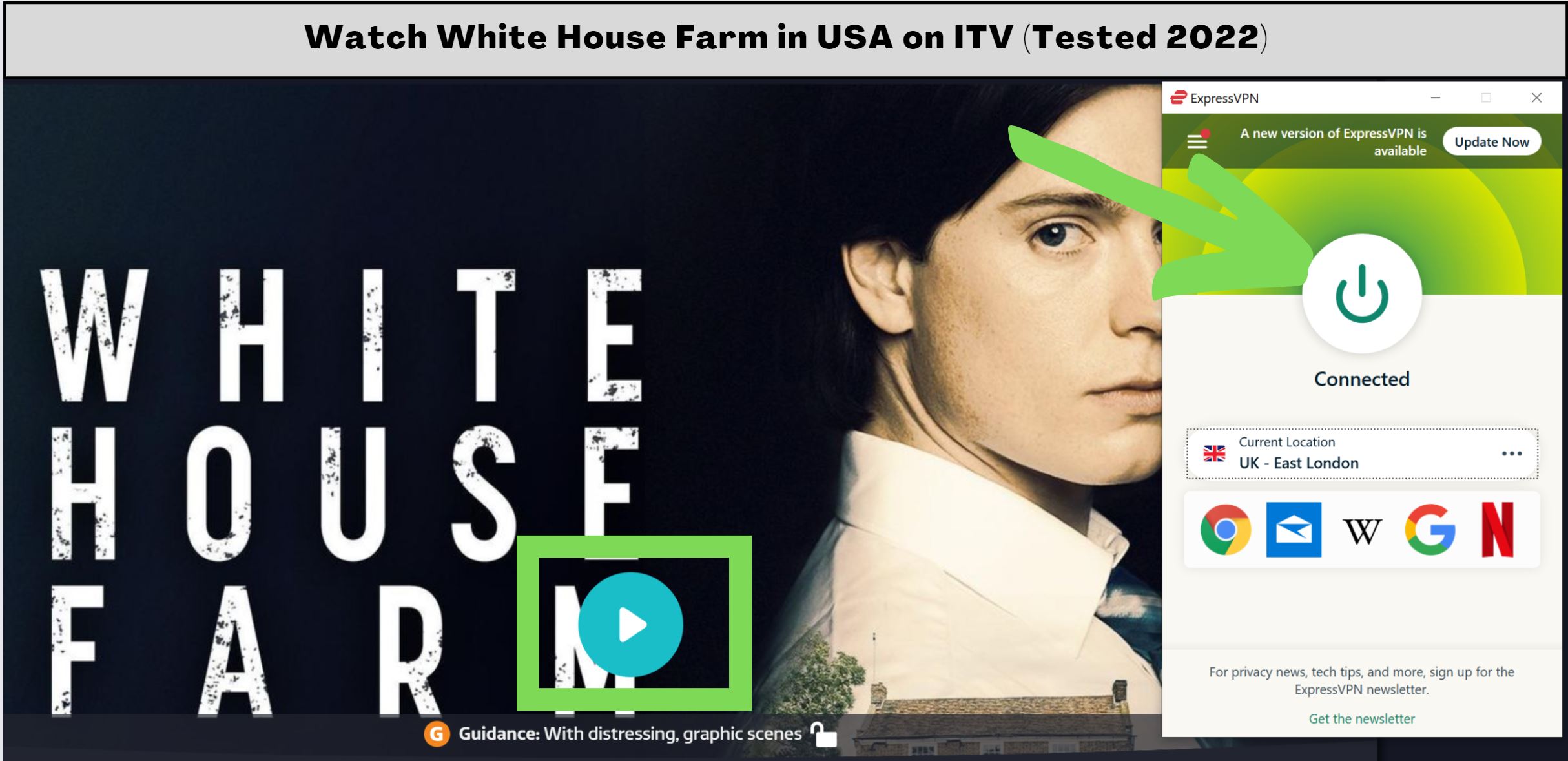 watch White House Farm on ITV in USA