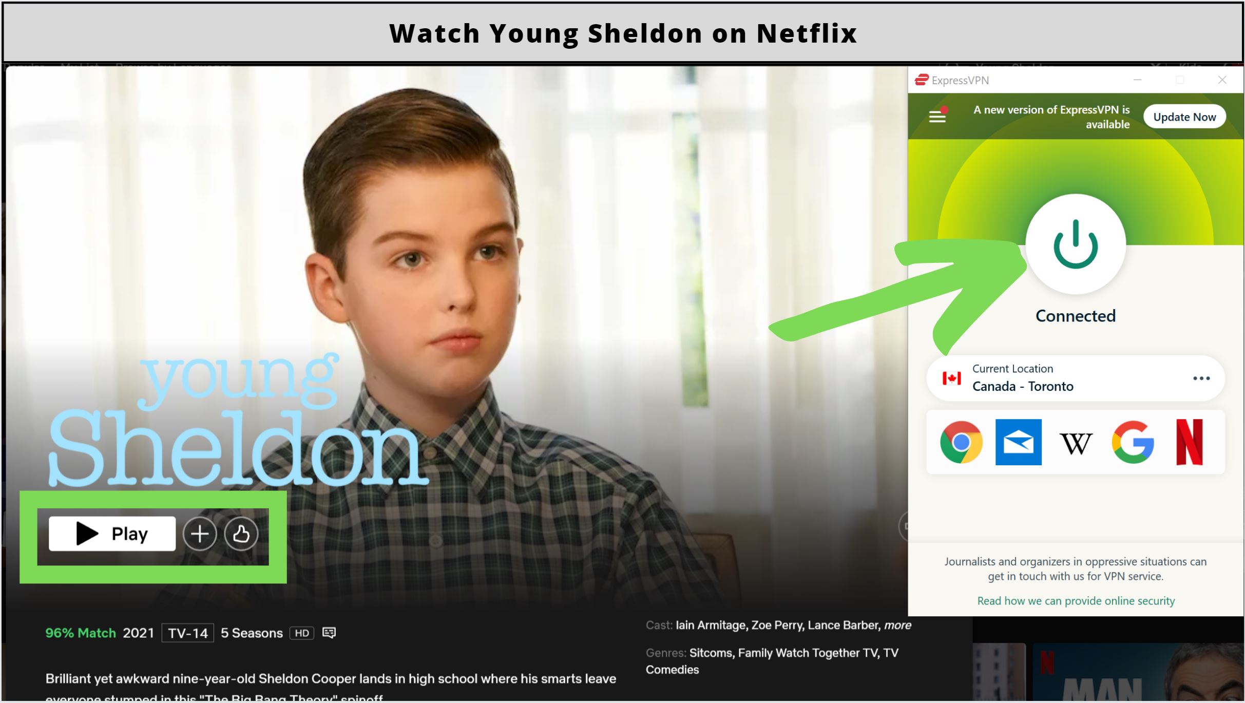 Young Sheldon Netflix