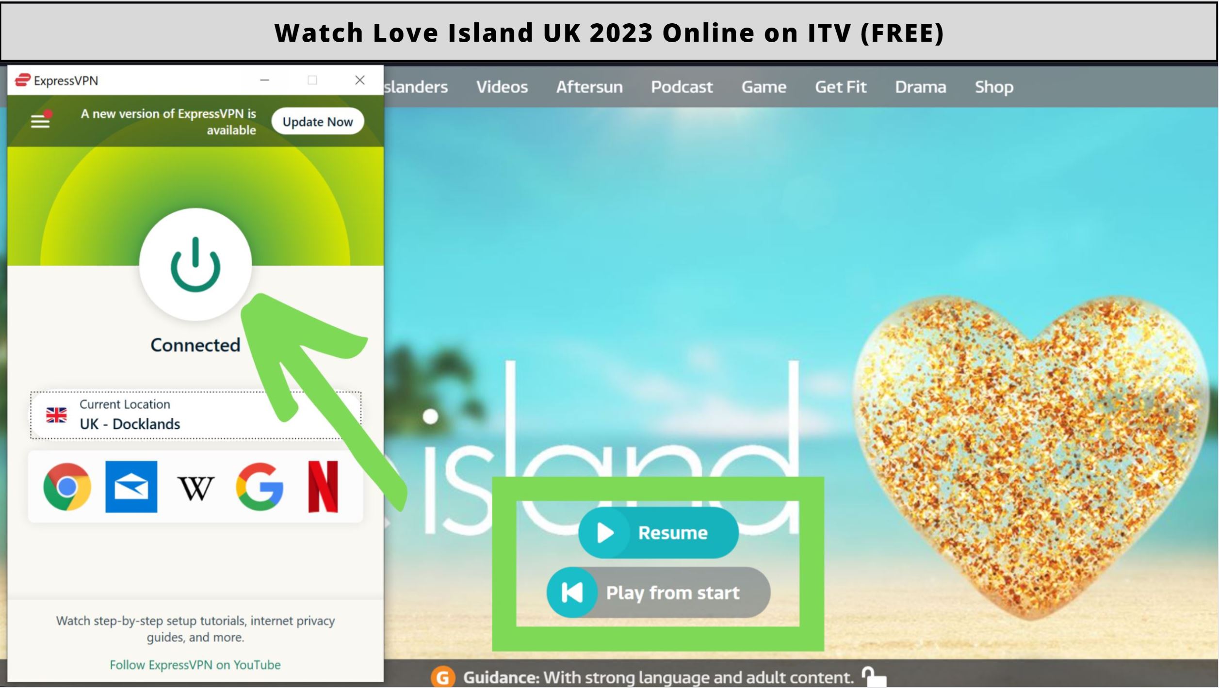 watch Love Island UK 2023