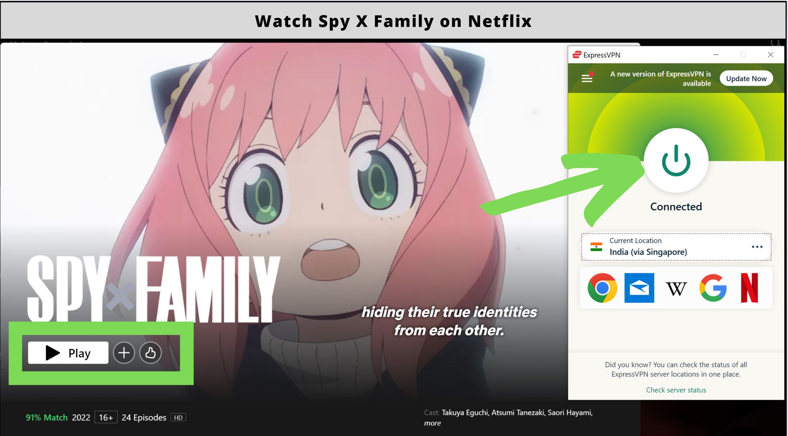 Is Spy X Family on Netflix