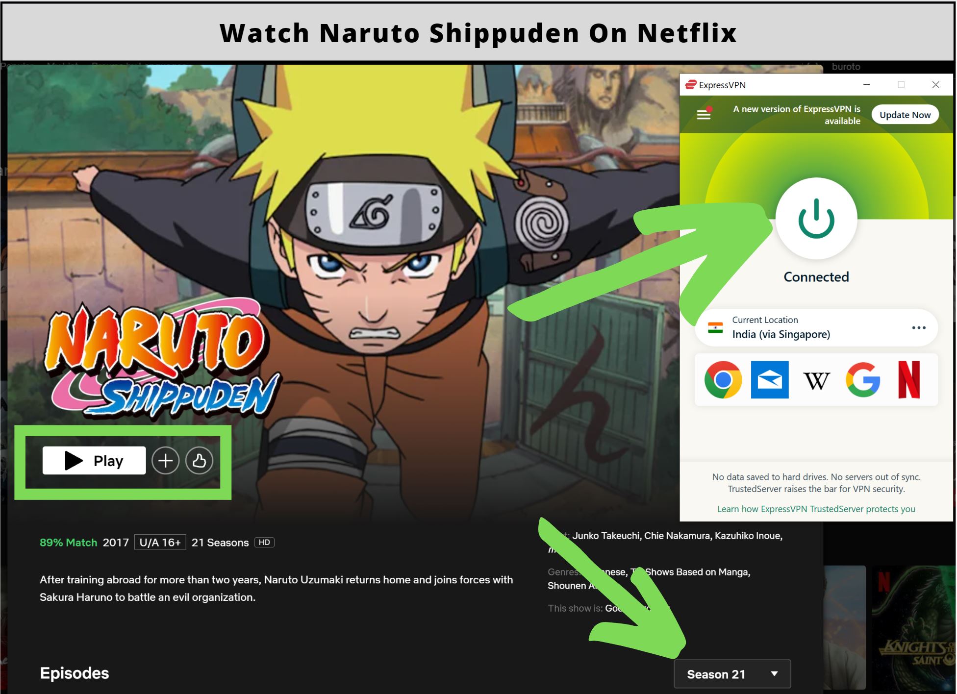 Naruto Shippuden Netflix 2023