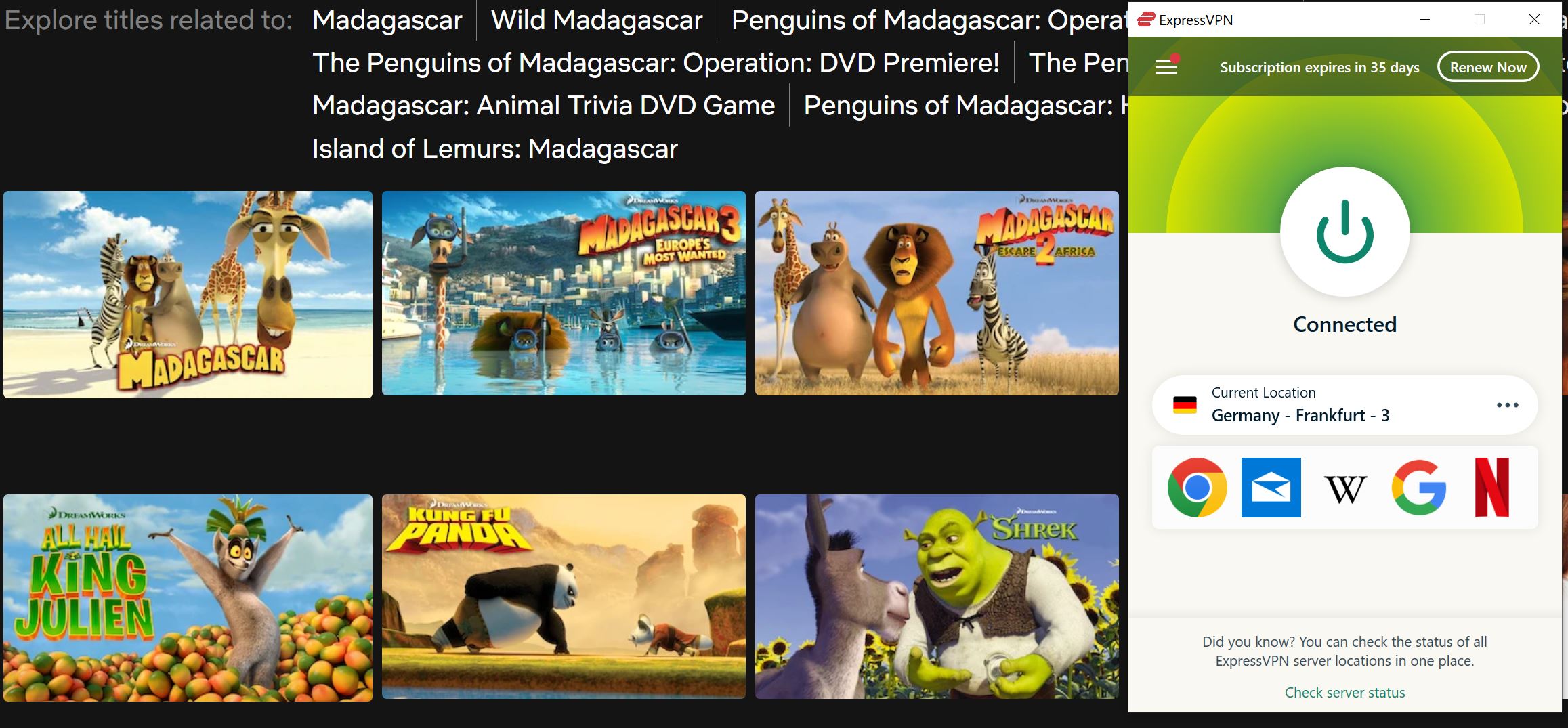 watch Madagascar on Netflix in 2023