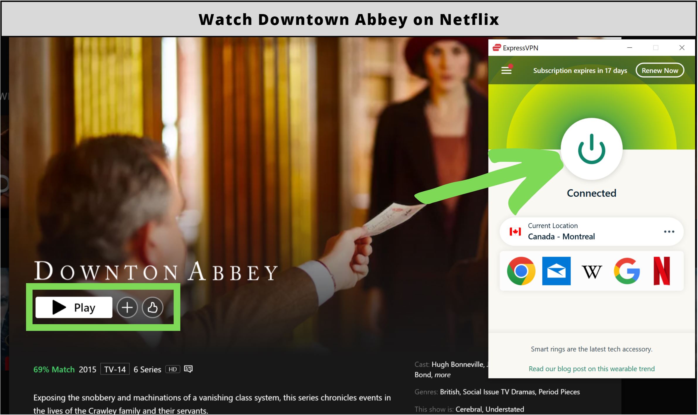 Is Downton Abbey on Netflix in 2023?