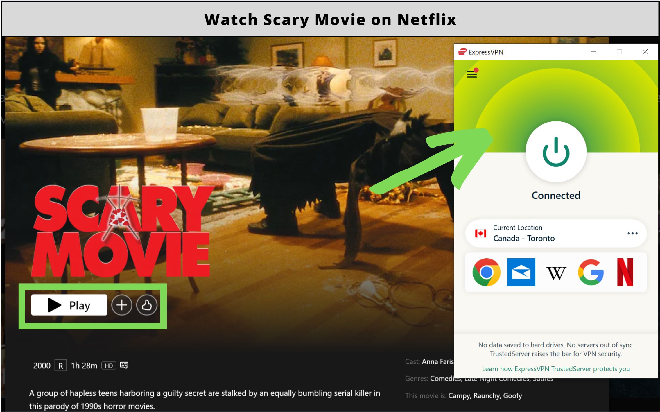 Is Scary Movie on Netflix in 2023?