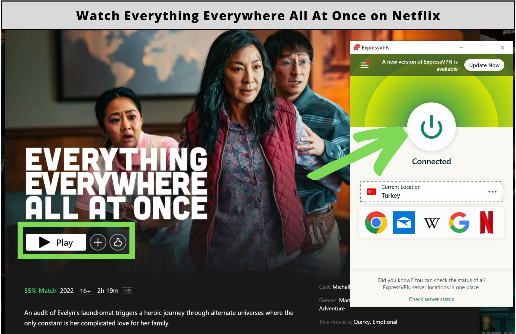 Is Everything Everywhere All At Once on Netflix?