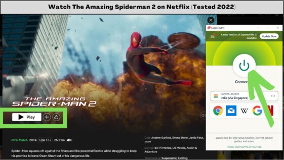 Where To Watch The Amazing Spider-Man 2? Watch It On Netflix