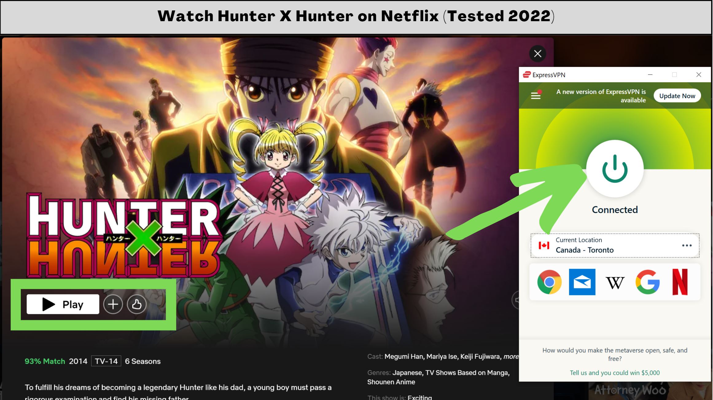 How To Watch Hunter X Hunter On Netflix? (All 148 Episodes)