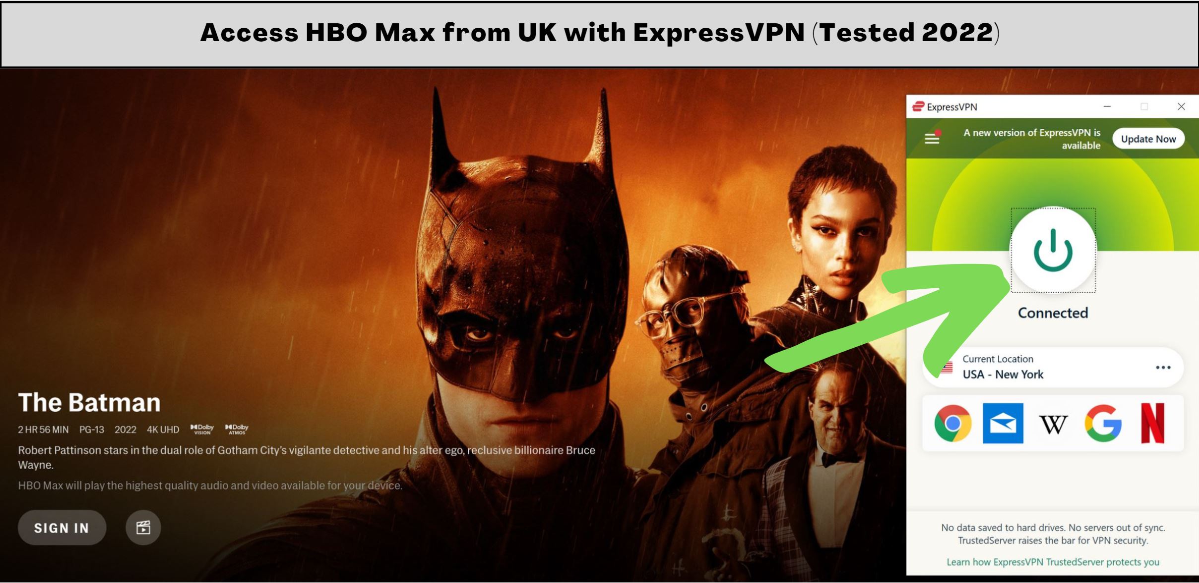 watch HBO Max in UK