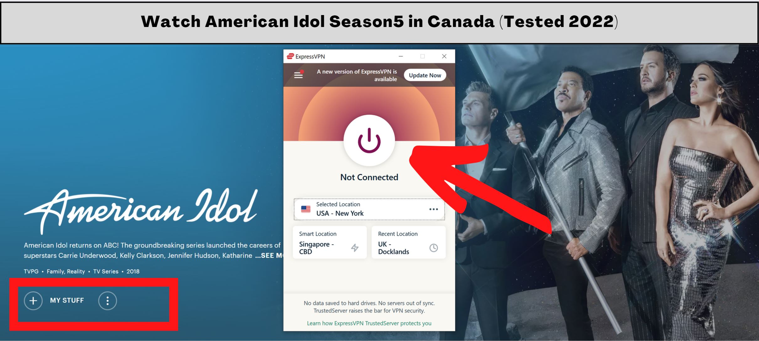 watch American Idol Season 5 Canada