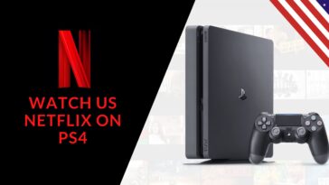 USA Netflix on PS4