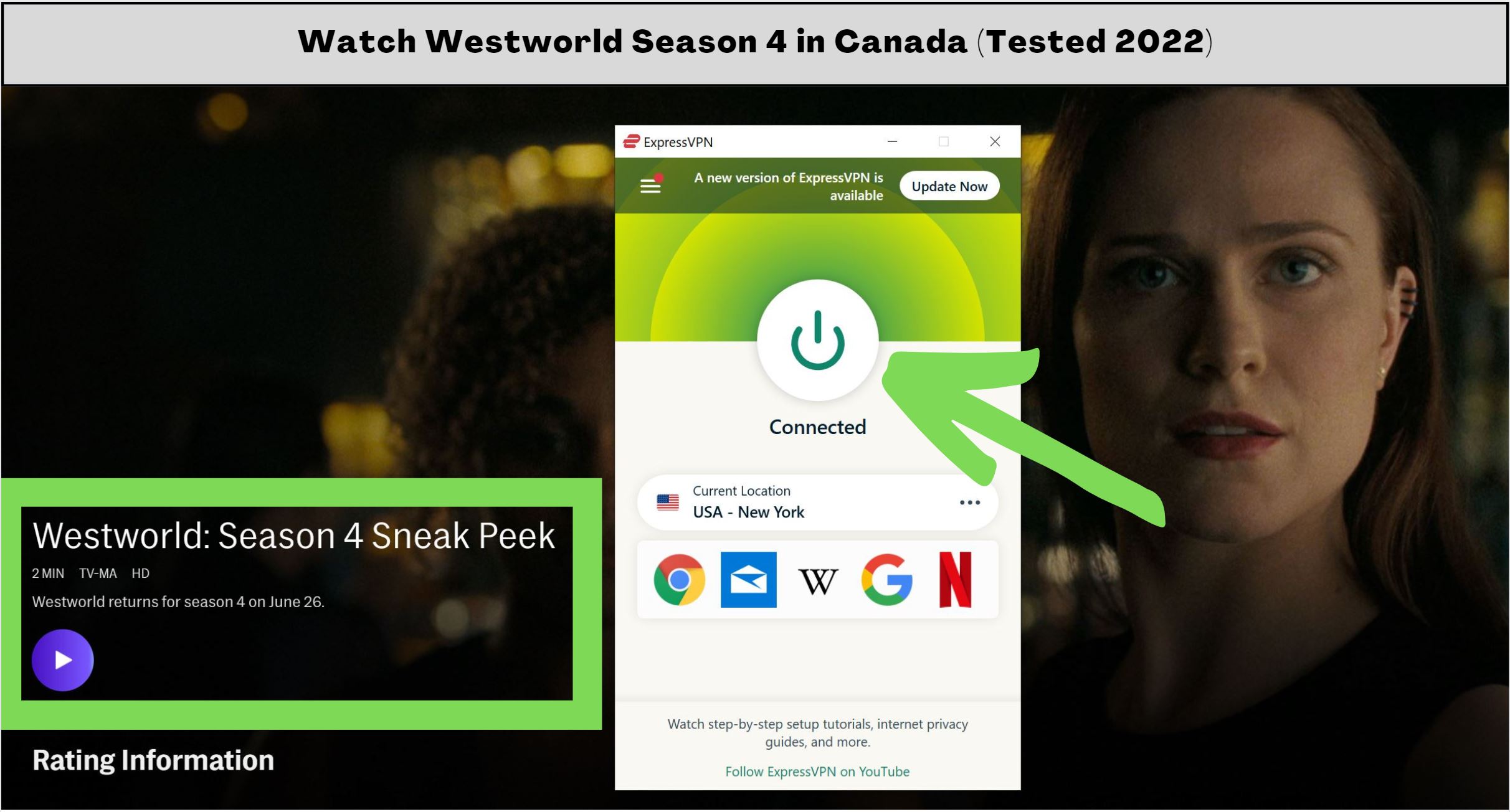 Stream watch Westworld Season 4 canada
