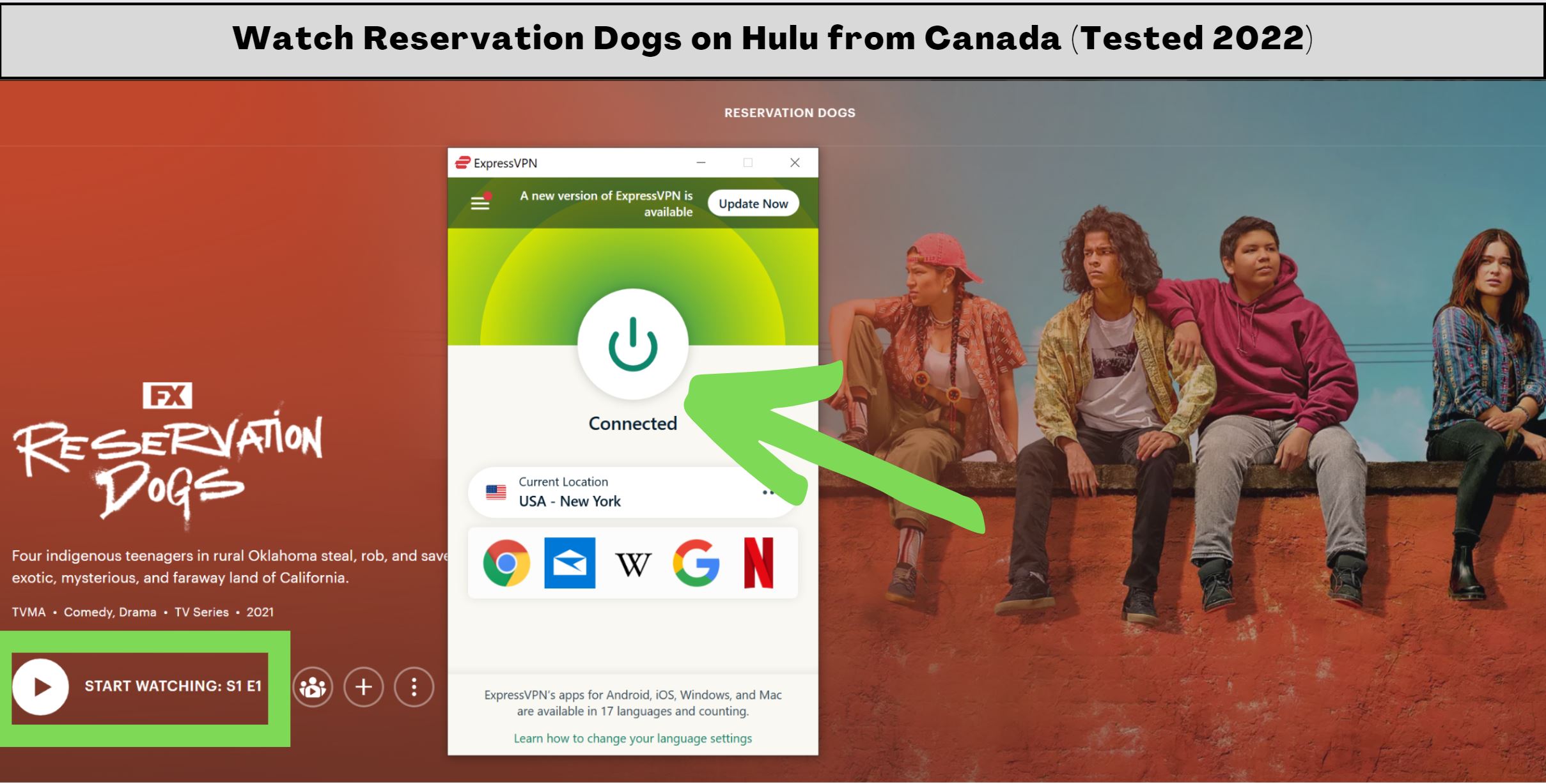 reservation Dogs canada H