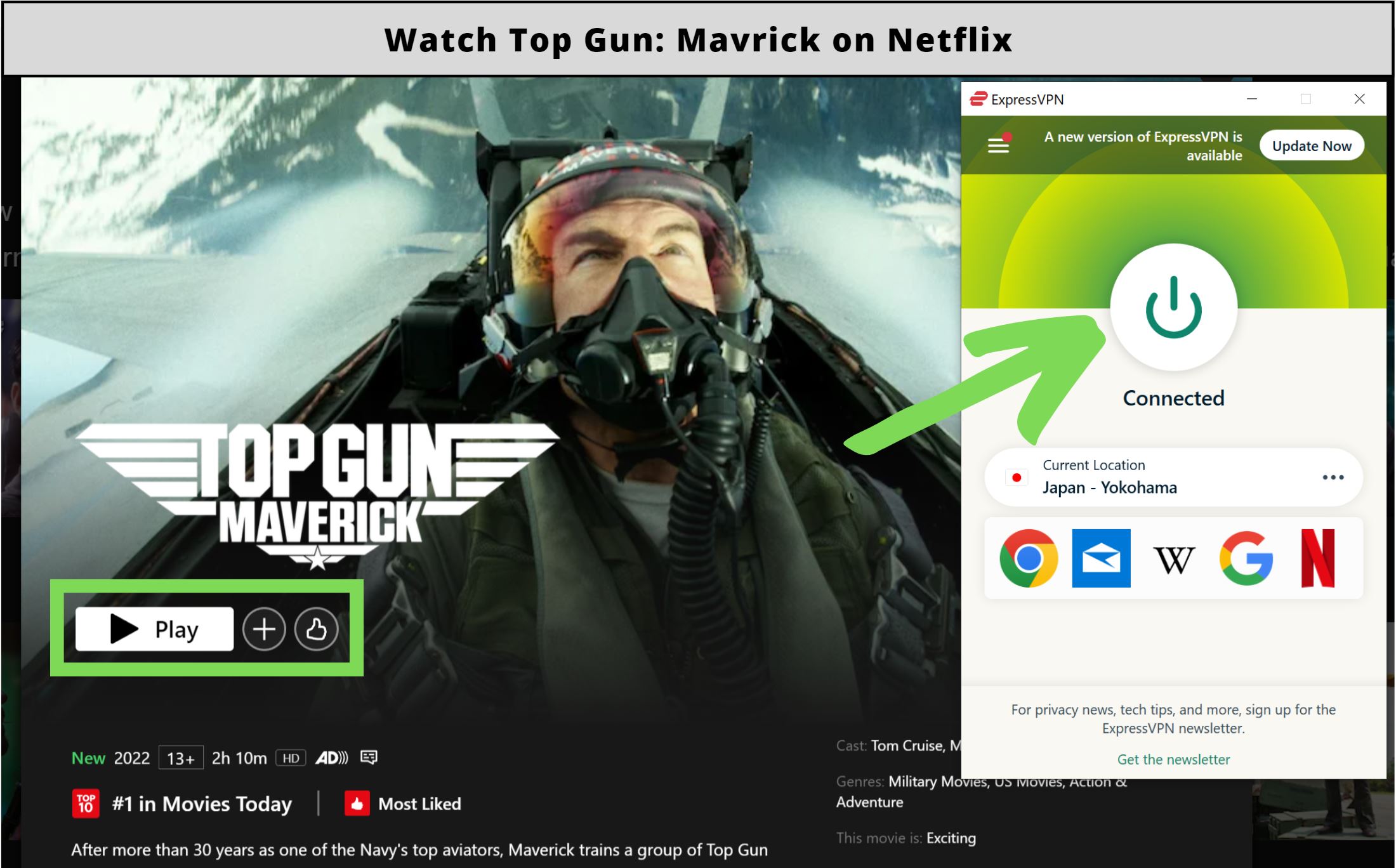 Is Top Gun: Maverick on Netflix in 2023?