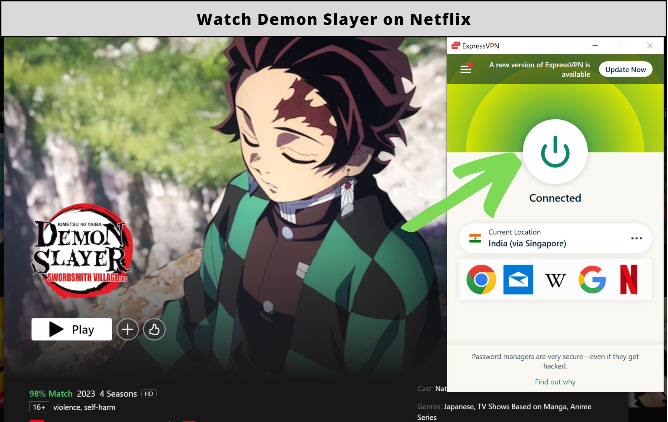 Is Demon Slayer Season 3 on Netflix?