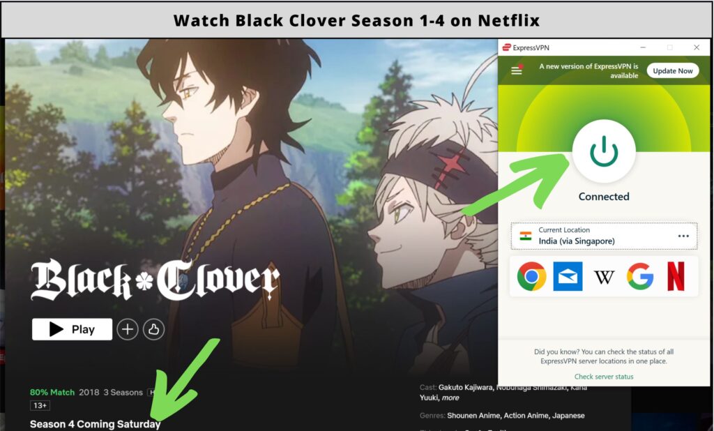 How To Watch Black Clover On Netflix From Anywhere In 2024
