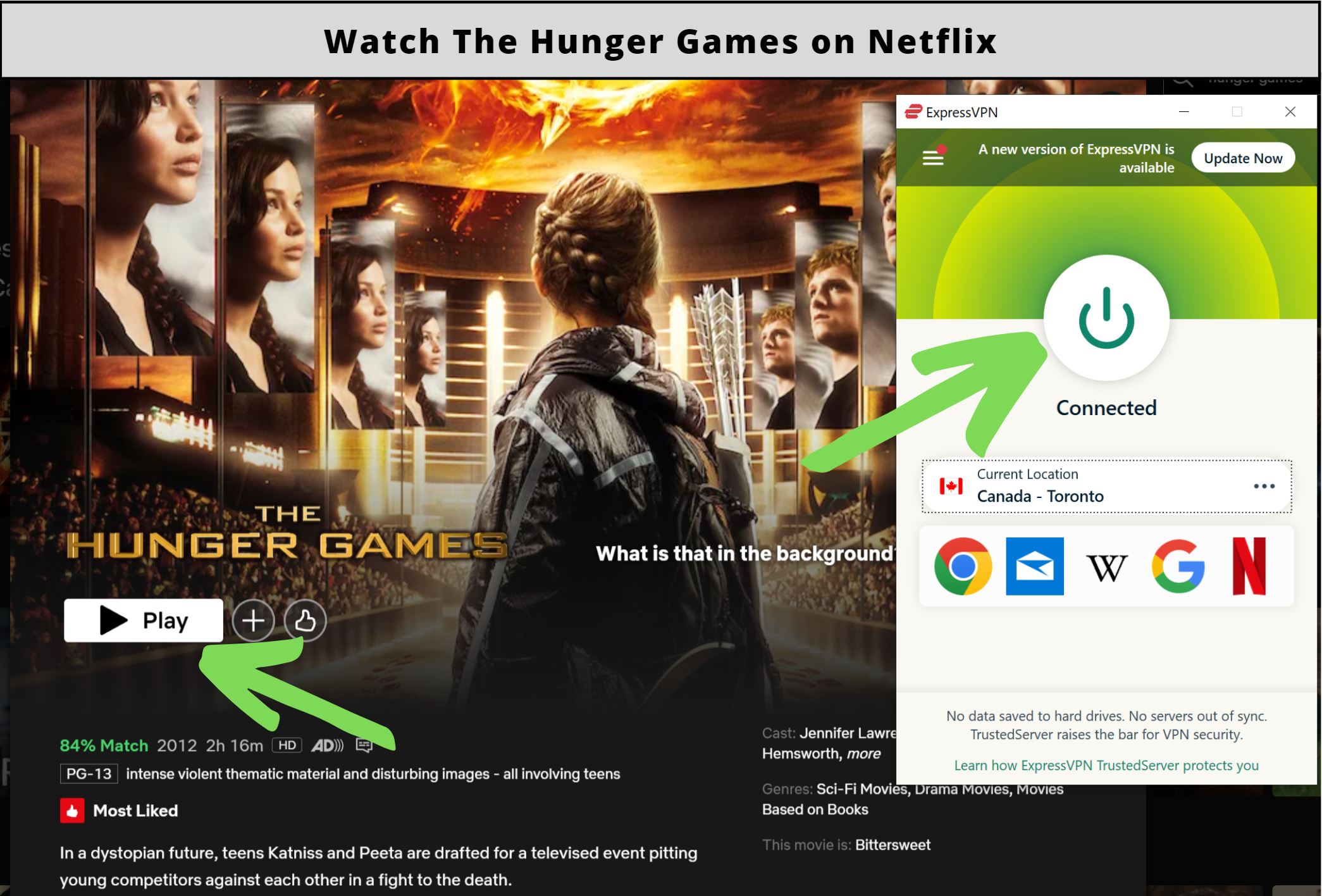 How to watch The Hunger Games on Netflix