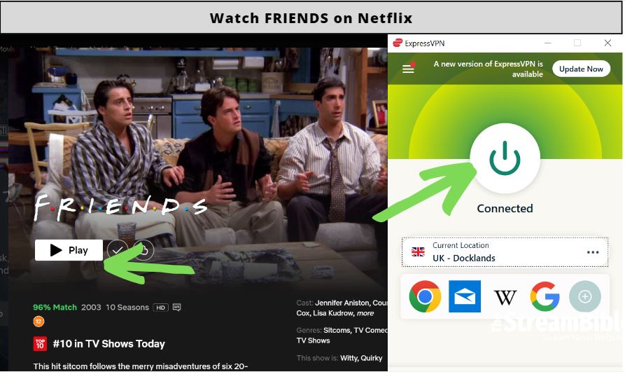 How to watch Friends on Netflix in 2023?