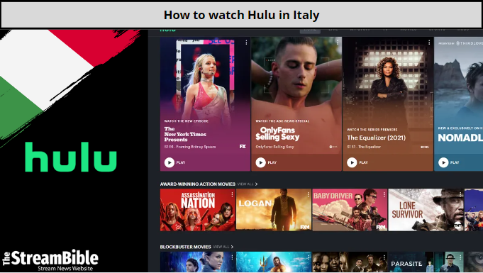 Is Hulu Available in Italy?