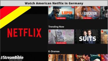 American Netflix in Germany