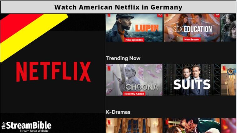 American Netflix in Germany