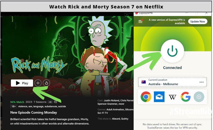 watch rick and Morty season 7 Netflix