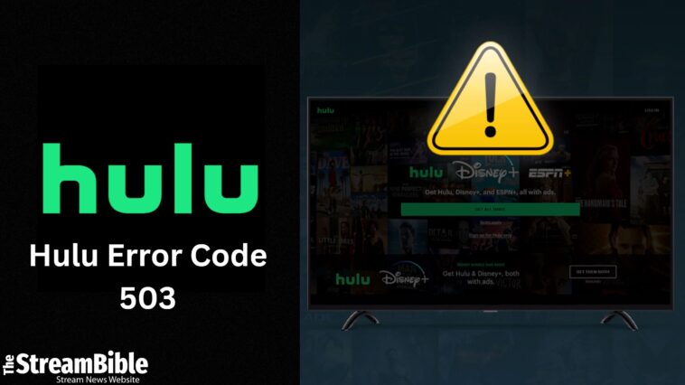How to Fix Hulu Error Code 503 In 2023?