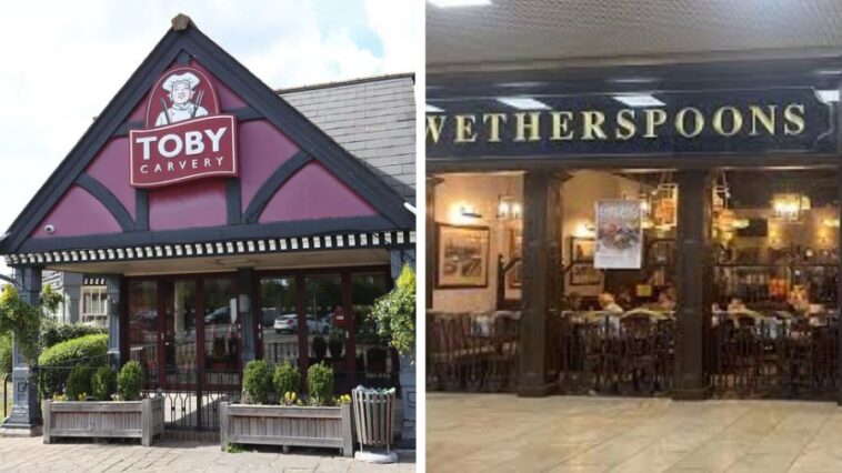 Wetherspoons vs Toby Carvery: Which is Better